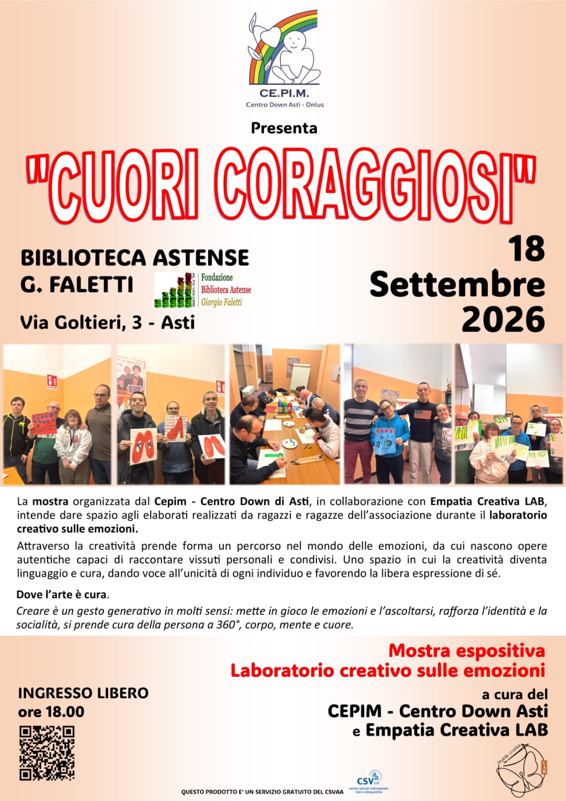 Locandina Cuori Coraggiosi